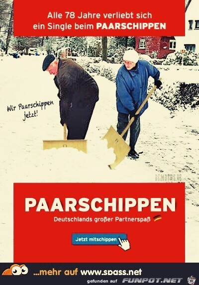 Paarschippen mal anders Paarschippen mal anders
