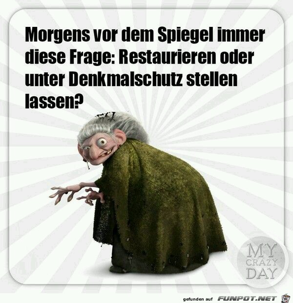 Immer diese Frage