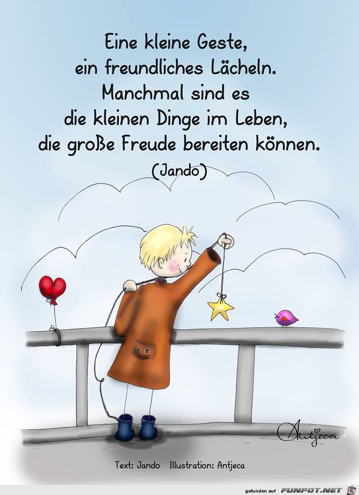 Eine kleine Geste Eine kleine Geste