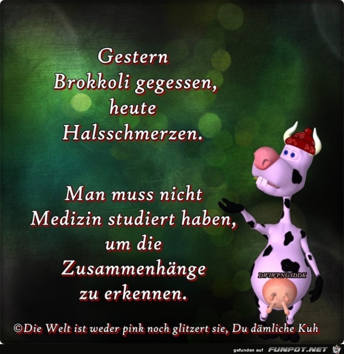 Brokkoli gegessen Brokkoli gegessen