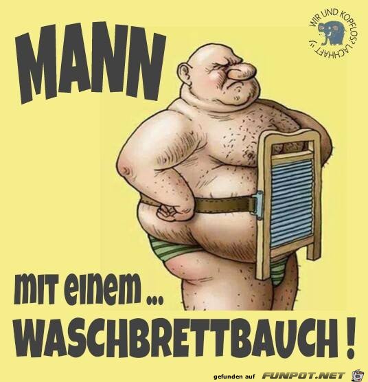 Waschbrettbauch Waschbrettbauch