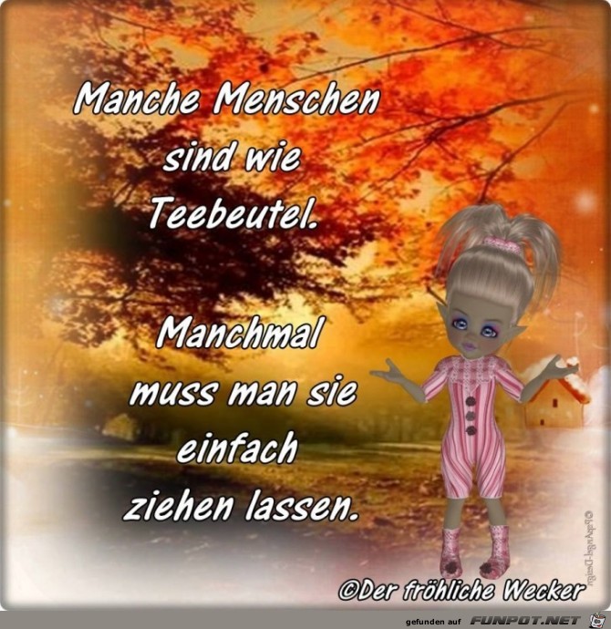 Wie Teebeutel