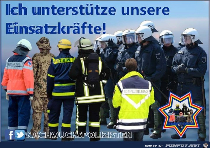 Einsatzkraefte unterstuetzen