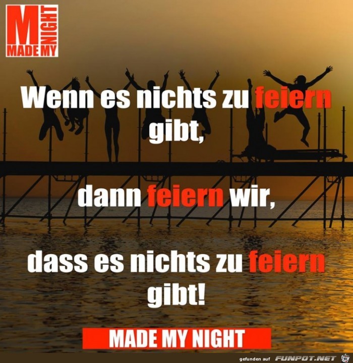 Es gibt nix zu feiern Es gibt nix zu feiern