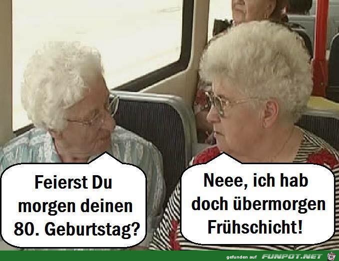 Feierst du morgen