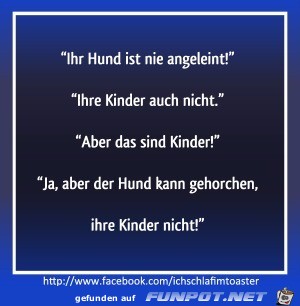 Ihr Hund ist nicht angeleint Ihr Hund ist nicht angeleint