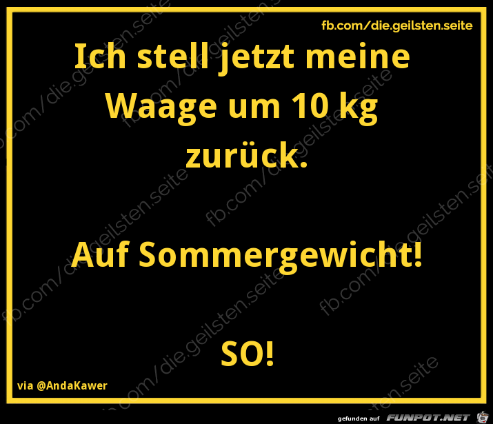 Sommergewicht Sommergewicht