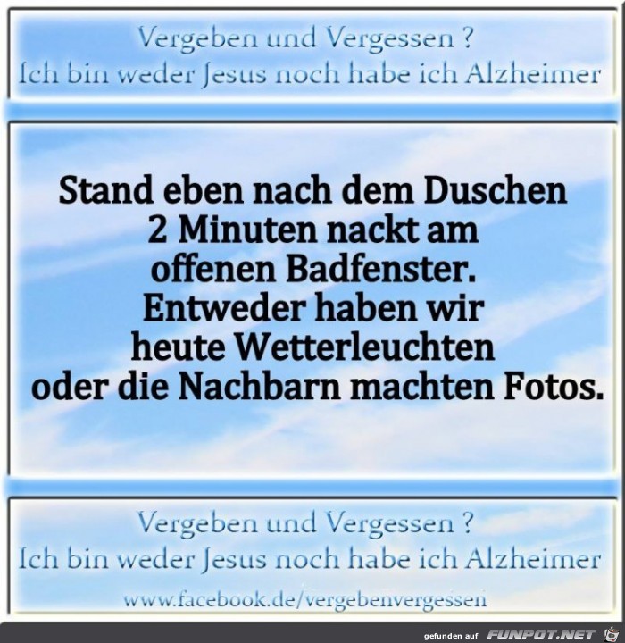 Am Badezimmerfenster Am Badezimmerfenster