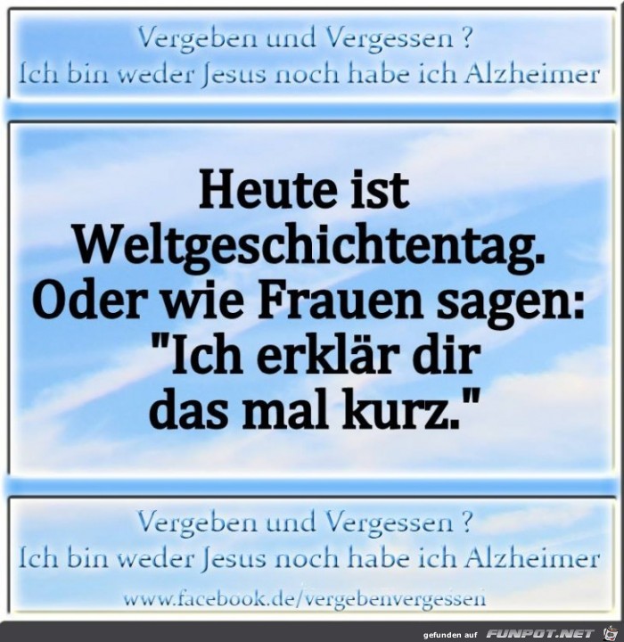Weltgeschichten Tag Weltgeschichten Tag