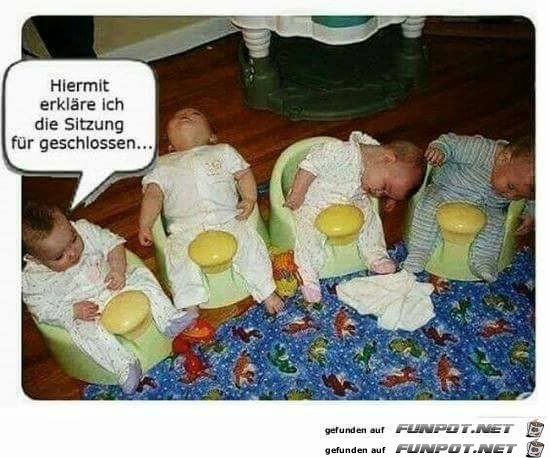 Sitzung geschlossen Sitzung geschlossen