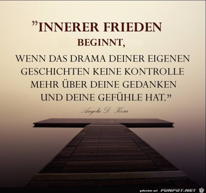 Innerer Frieden beginnt Innerer Frieden beginnt
