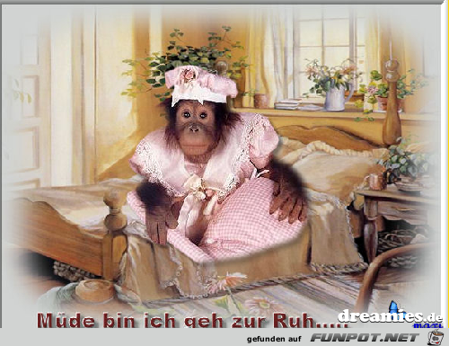 Muede bin ich Muede bin ich