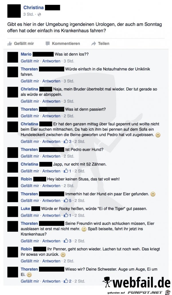 schmerzhafte Eiersuche schmerzhafte Eiersuche