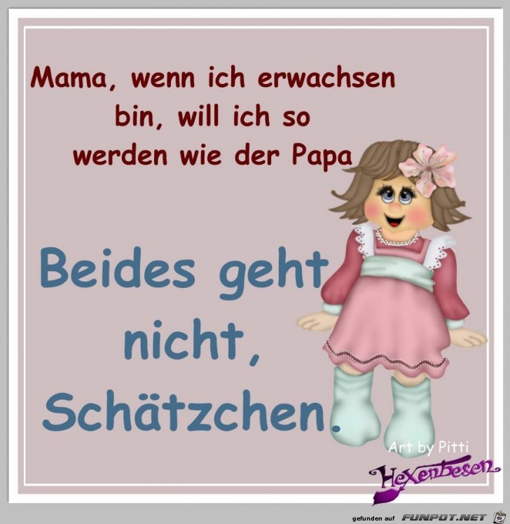 Wenn ich erwachsen bin Wenn ich erwachsen bin