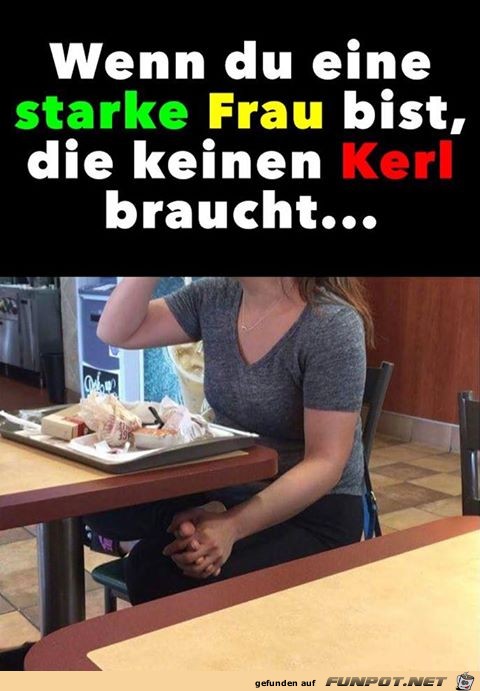 Eine starke Frau Eine starke Frau