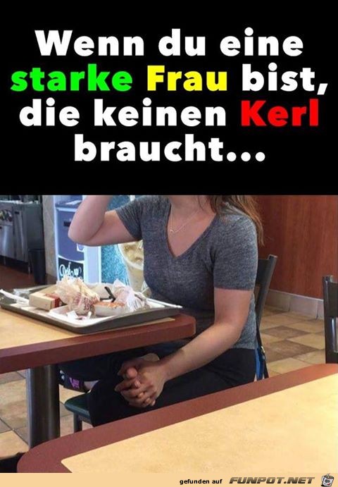 Eine starke Frau