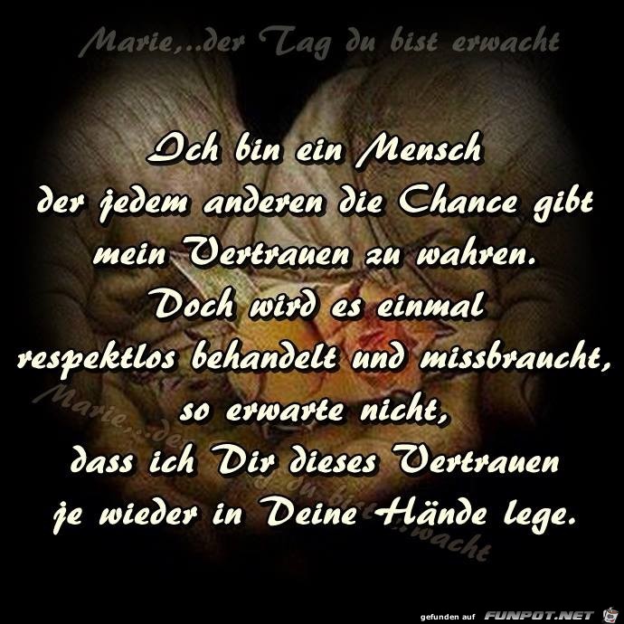 Ich bin ein Mensch Ich bin ein Mensch
