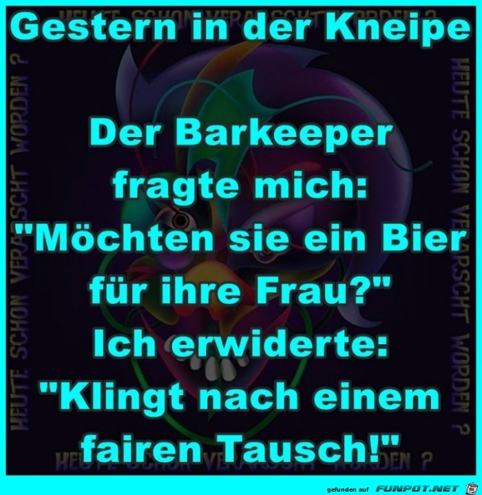 Fairer Tausch