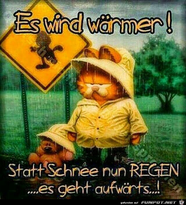 Es wird waermer