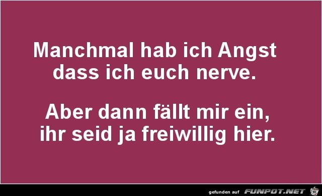 So ist es