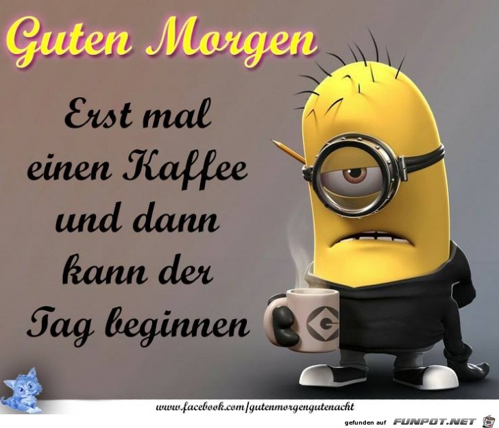 Erst mal ein Kaffee