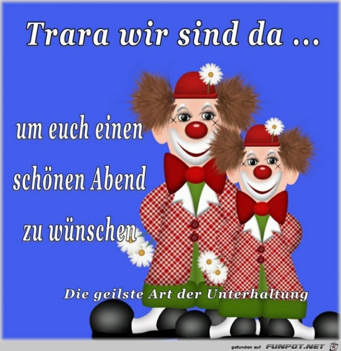 Trara wir sid da Trara wir sid da