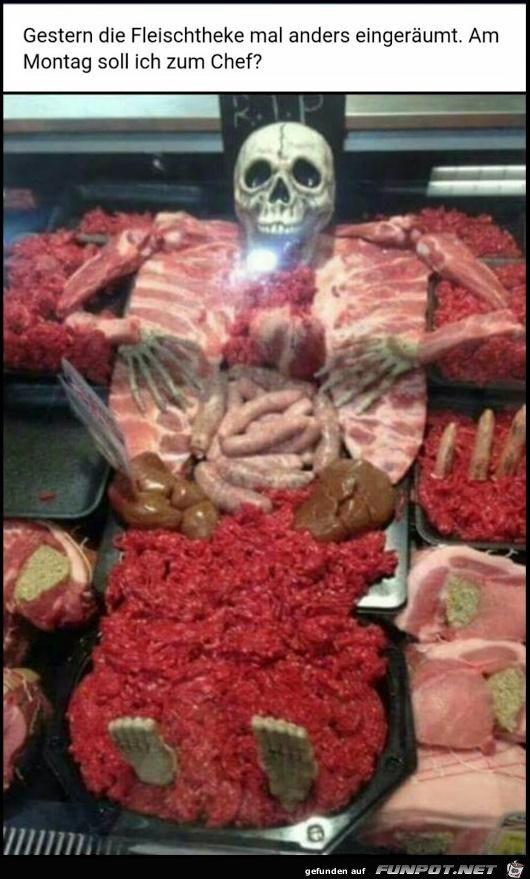 gestern die Fleischtheke mal anders......... gestern die Fleischtheke mal anders.........