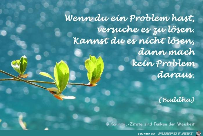 Wenn Du ein Problem hast Wenn Du ein Problem hast