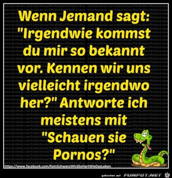 Wenn jemand sagt