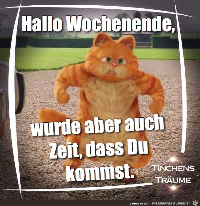 Hallo Wochenende