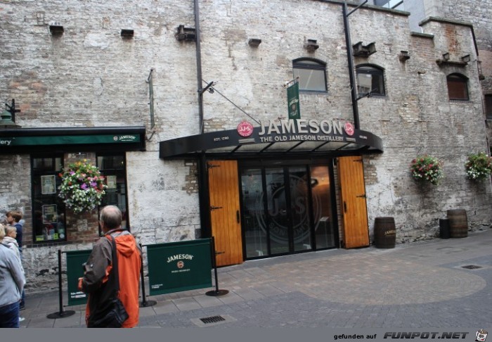 Besuch in der Old Jameson Destillery in Dublin