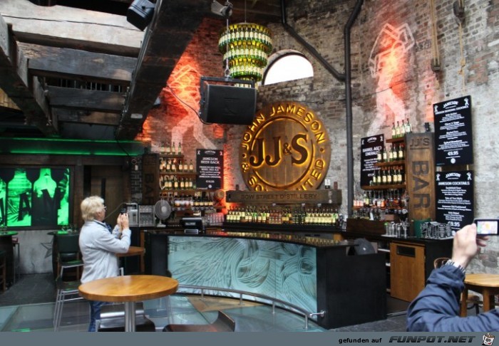Besuch in der Old Jameson Destillery in Dublin