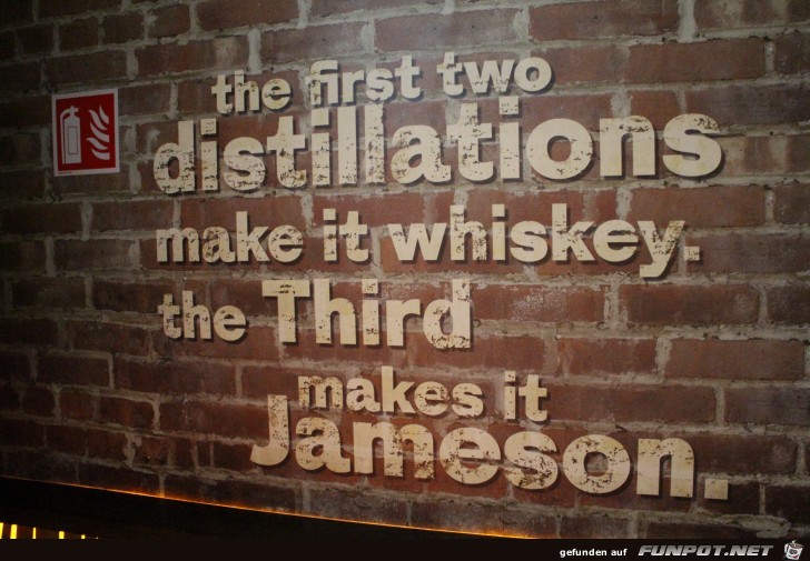 Besuch in der Old Jameson Destillery in Dublin