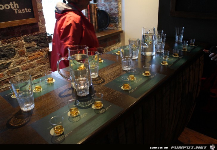 Besuch in der Old Jameson Destillery in Dublin