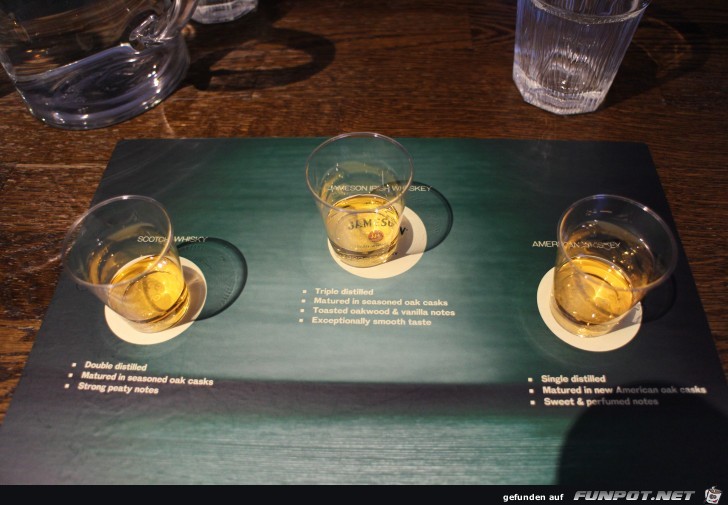 Besuch in der Old Jameson Destillery in Dublin