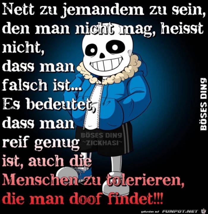 Nett sein Nett sein