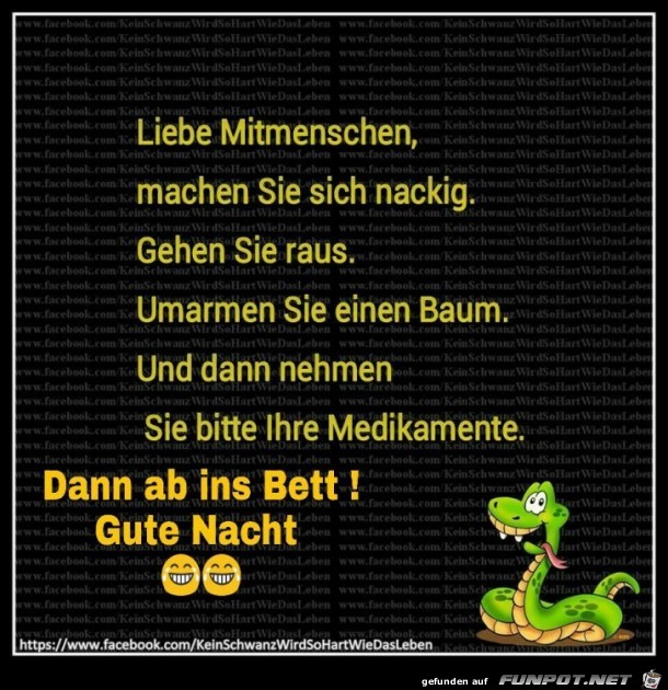 Liebe Mitmenschen