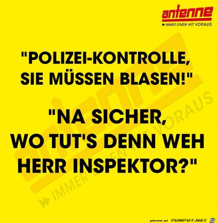 Polizei-Kontrolle