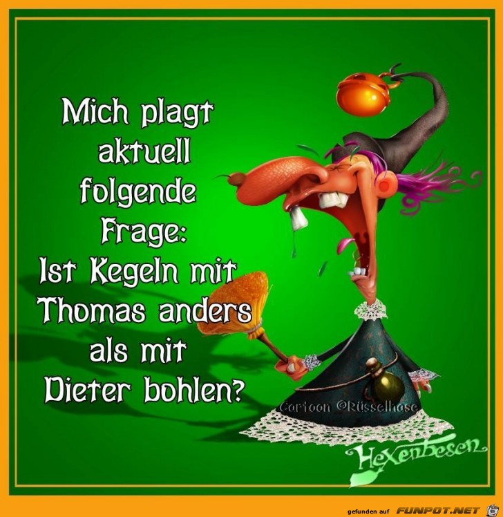 Mich plagt folgende Frage Mich plagt folgende Frage