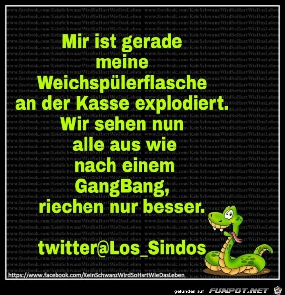 Weichspuelerflasche Weichspuelerflasche