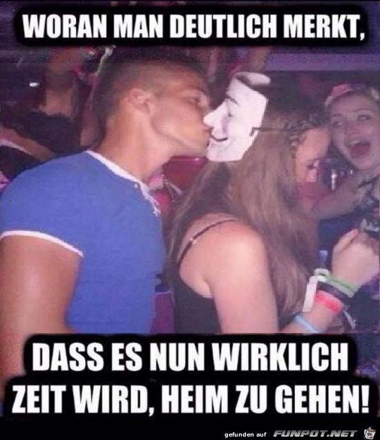 Es wird Zeit heim zu gehen Es wird Zeit heim zu gehen