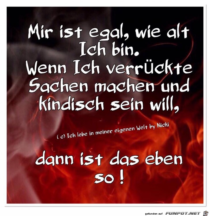 Mir ist es egal Mir ist es egal