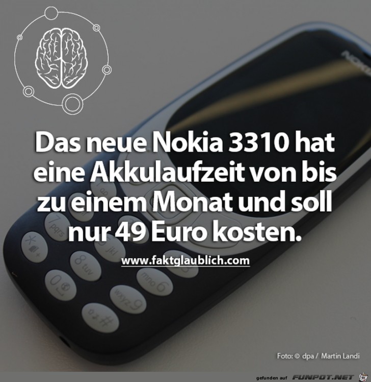 Das neue NOKIA 3310