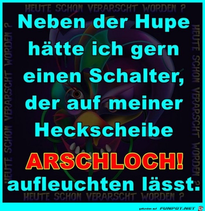 Sonderleuchte am Auto Sonderleuchte am Auto