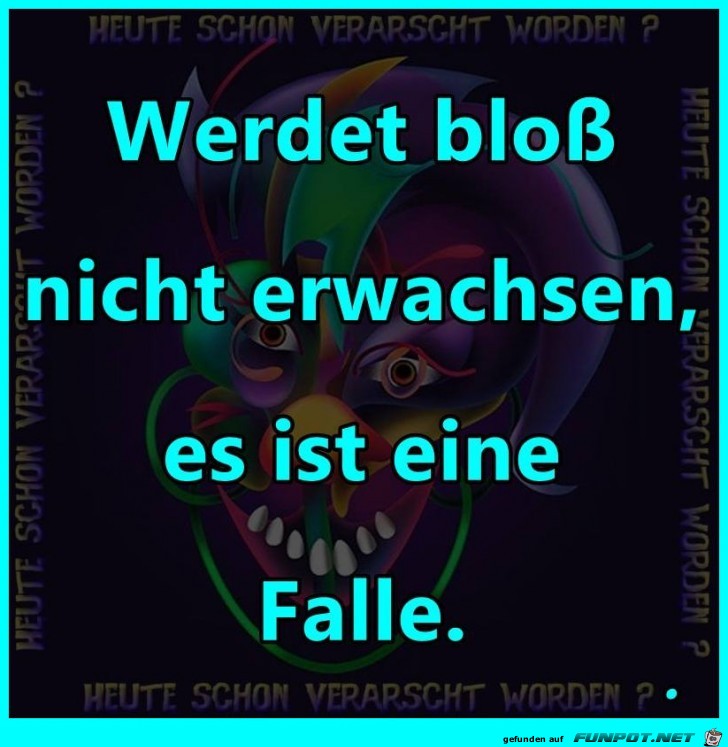 Vorsicht Falle