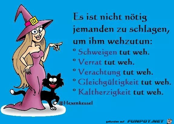 Weh tuen mal anders Weh tuen mal anders