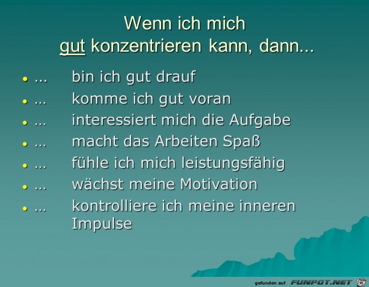 Konzentrieren Konzentrieren