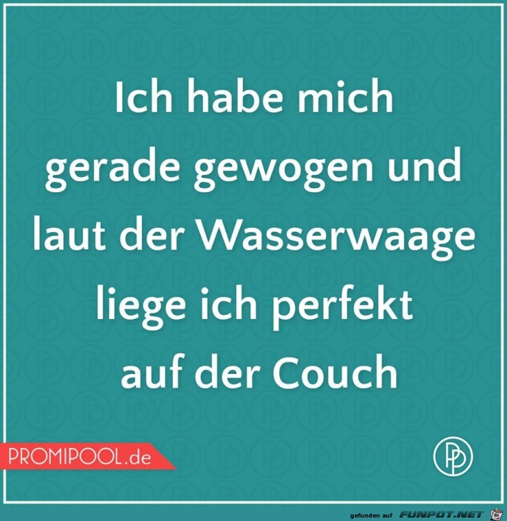 Gerade gewogen Gerade gewogen