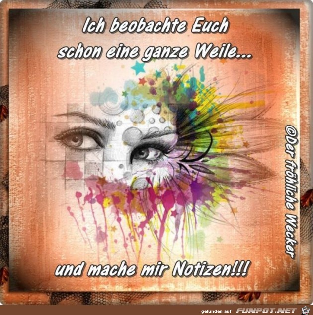 Beobachte euch schon Lange Beobachte euch schon Lange