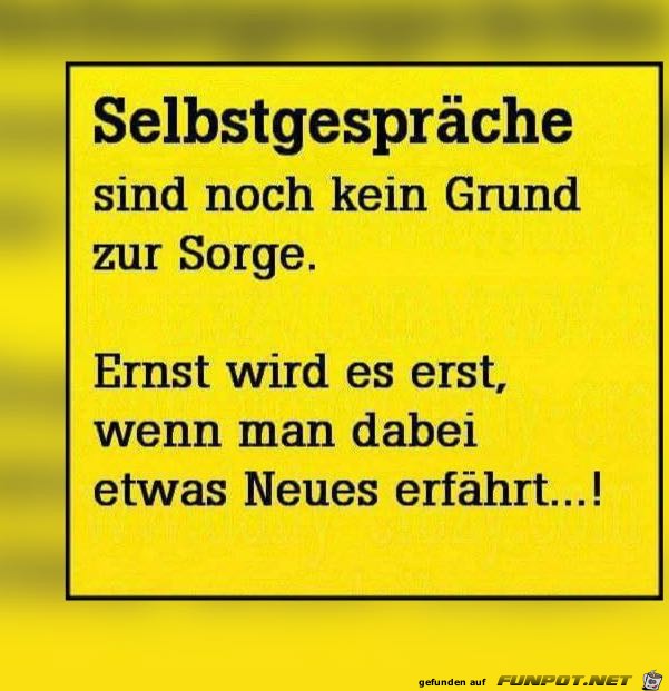 Selbstgespräche Selbstgespräche